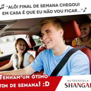 Tenham um ótimo fim de semana