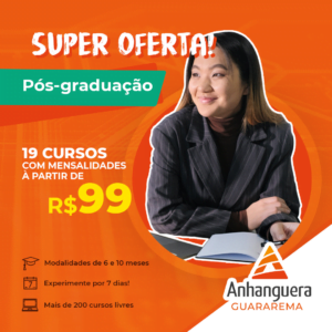 Oferta de pós graduação Anhanguera