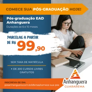 Pós graduação por R$ 99,90