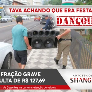 Proibido som alto