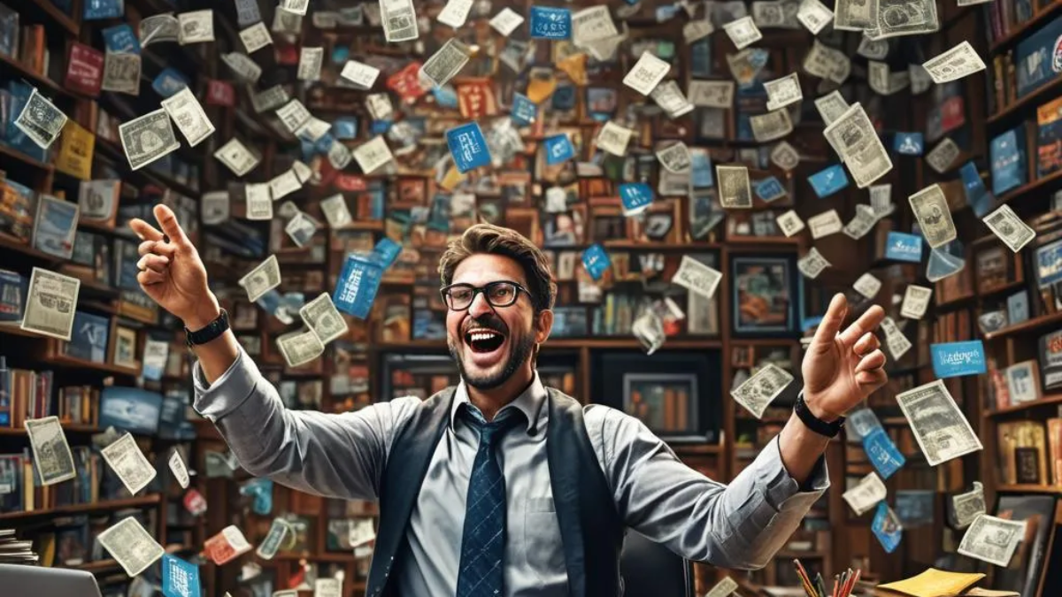 Comemorando vendas realizadas através do tráfego pago