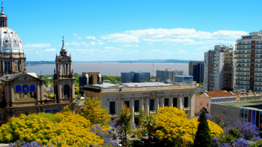 Profissionais na cidade de Porto Alegre