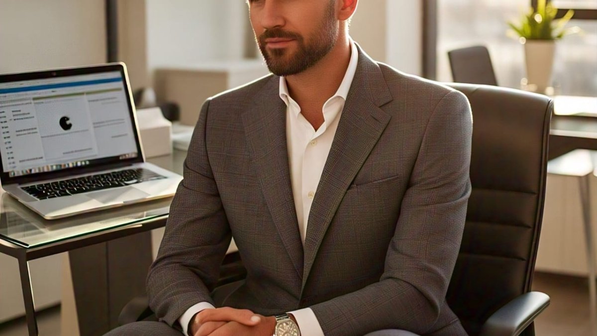 Foto de um advogado tributário